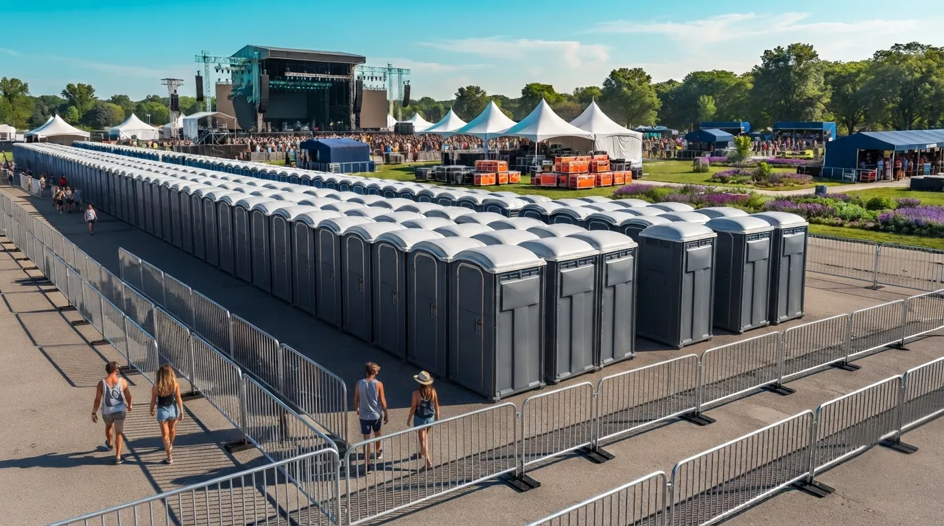 Festival Restroom Rental in Novi, MI